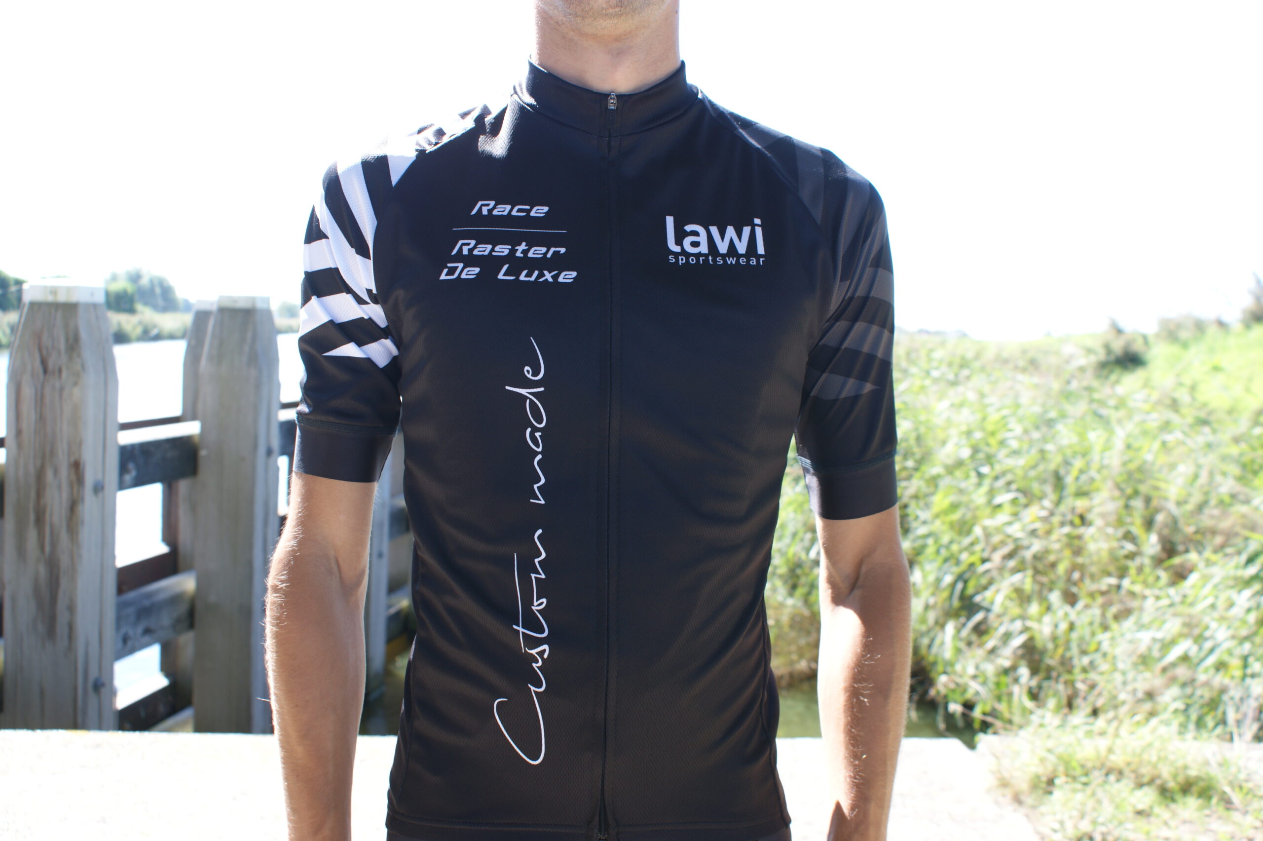 LA102 - Fietsshirt Raster De Luxe